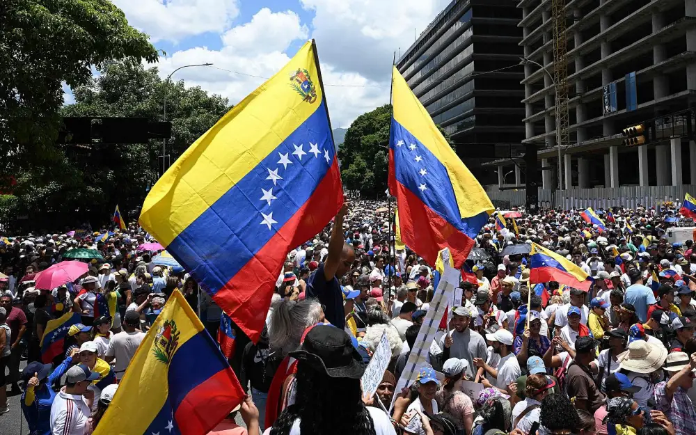 Protesta en Venezuela