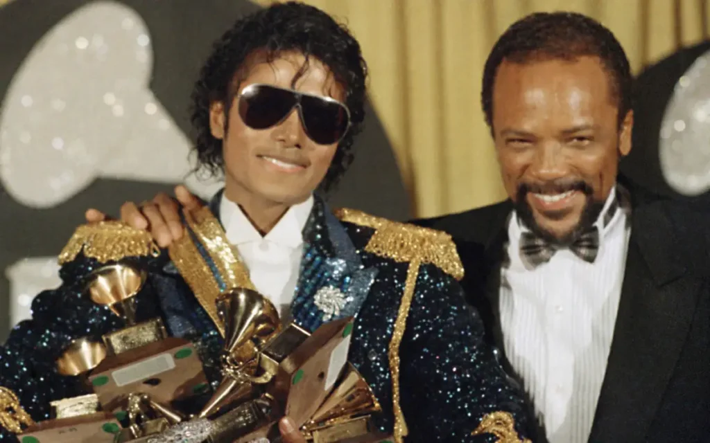 Quincy Jones y Michael Jackson